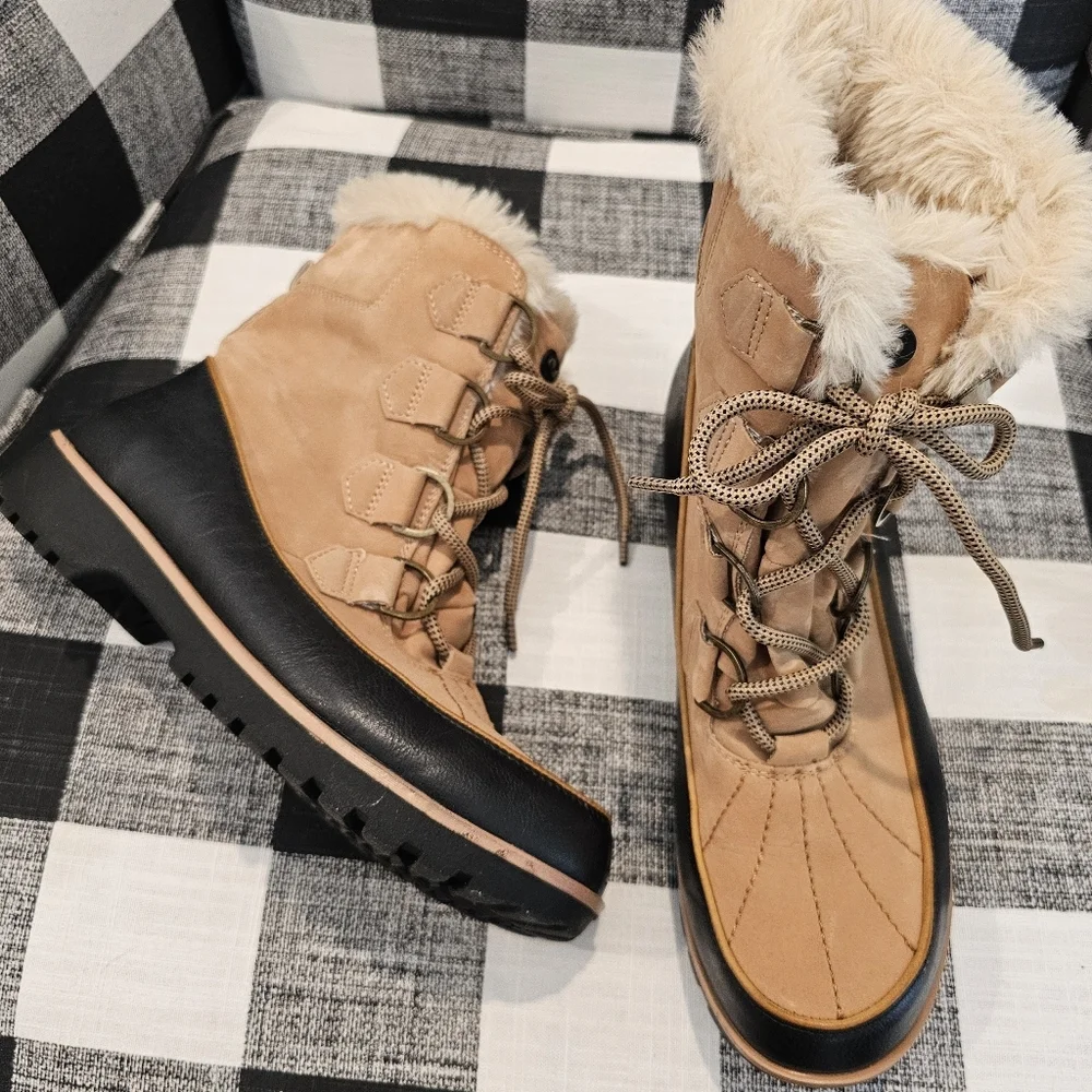 JBU Women's Tan Winter Boots